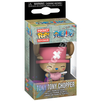 Funko Pop! Keychain: One Piece - Tony Tony Chopper With Cotton Candy