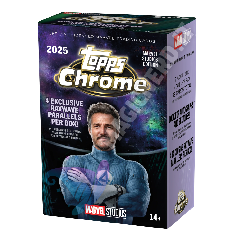 Topps Chrome Marvel Studios Value Box 2025