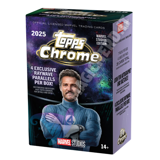 Topps Chrome Marvel Studios Value Box 2025