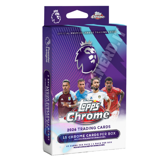 Topps Chrome Premier League Hanger Box 2026