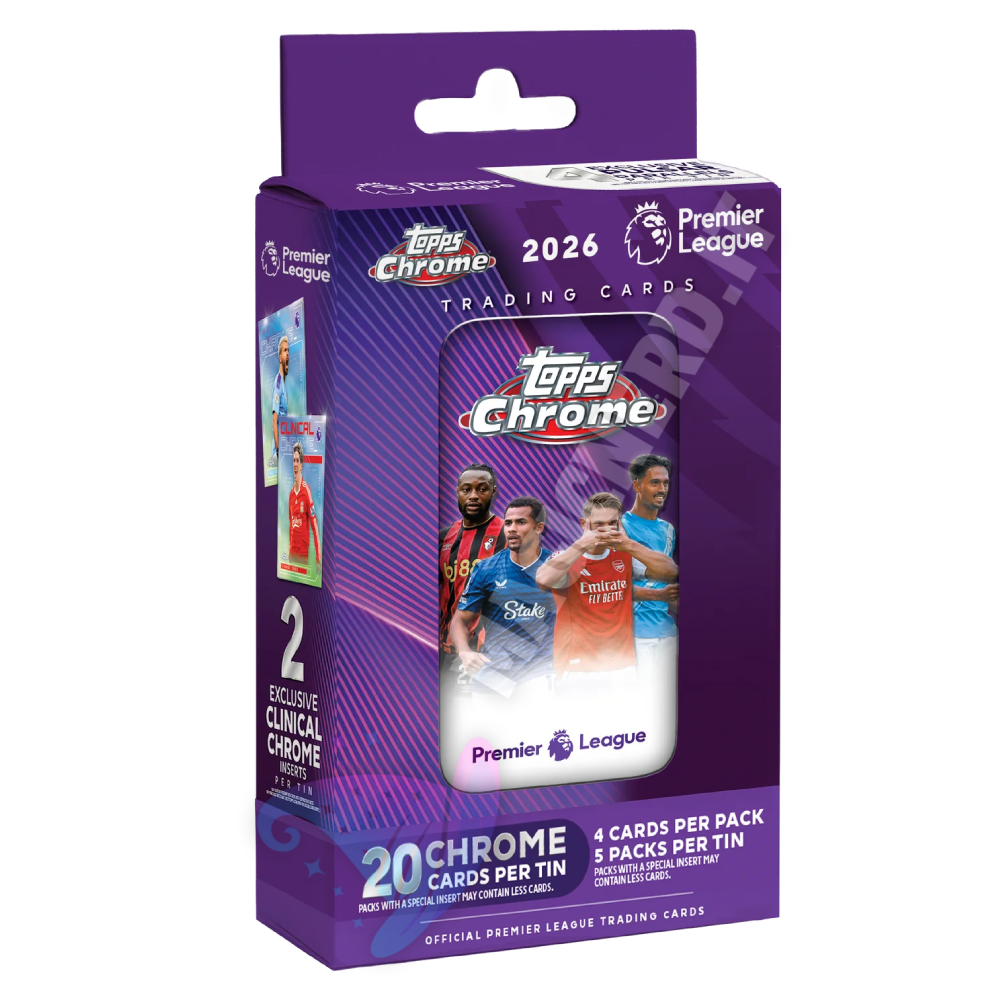 Topps Chrome Premier League Tin 2026