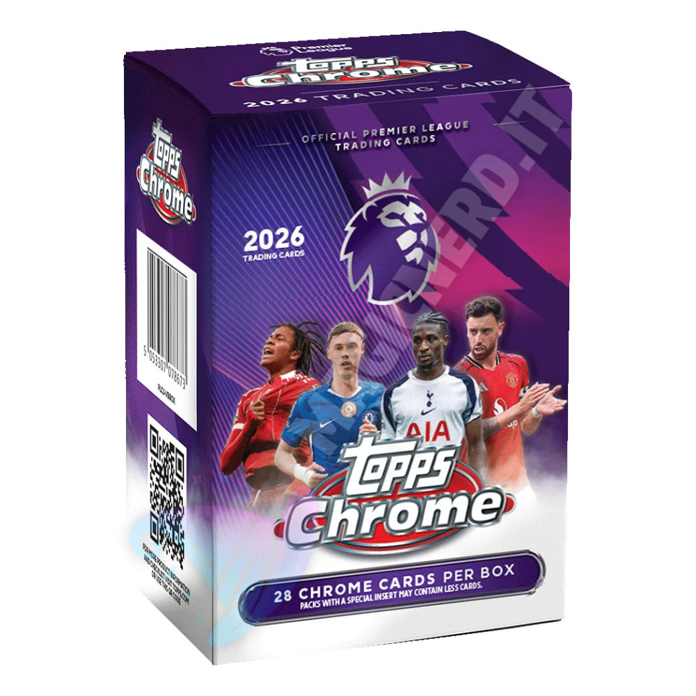 Topps Chrome Premier League Value Box 2026
