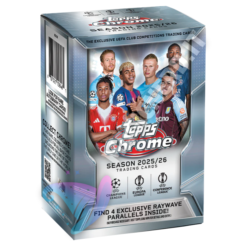 Topps Chrome Value Box UEFA Club Competitions 2025-26
