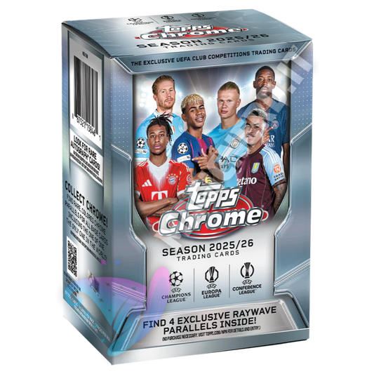 Topps Chrome Value Box UEFA Club Competitions 2025-26