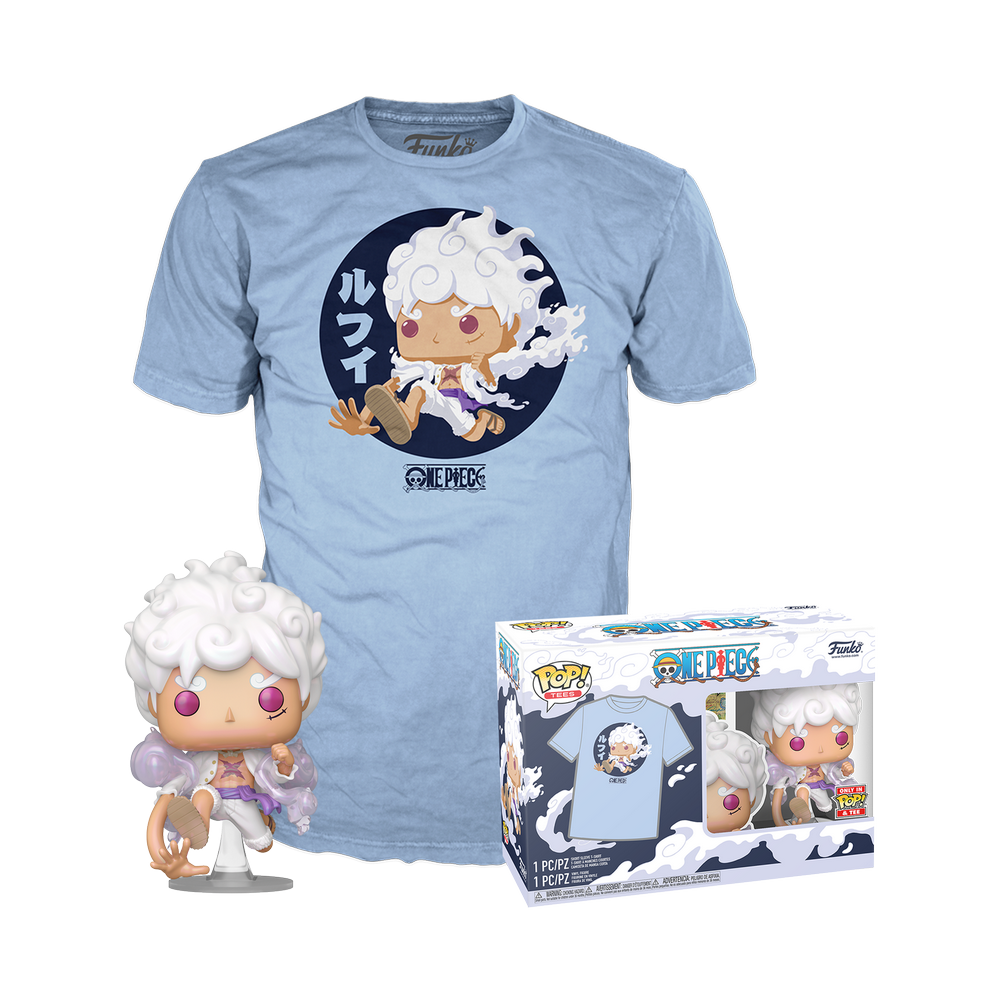 One Piece POP! & Tee Box Luffy Fifth Gear