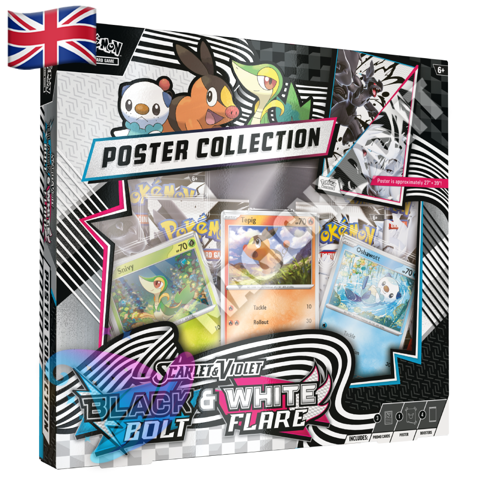 Unova Poster Collection Black Bolt & White Flare (ENG)