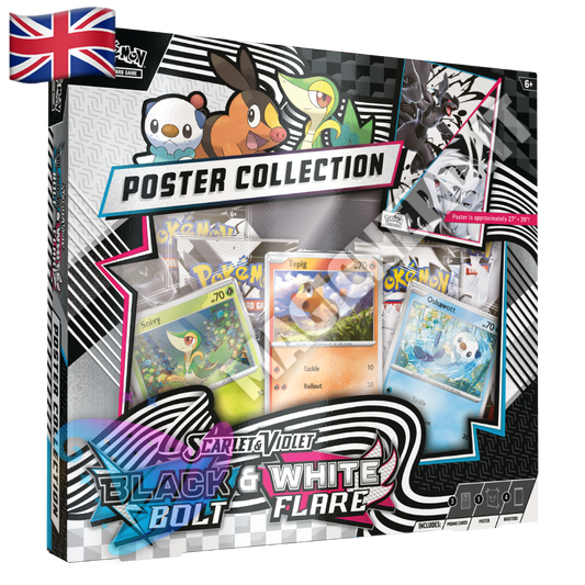 Unova Poster Collection Black Bolt & White Flare (ENG)