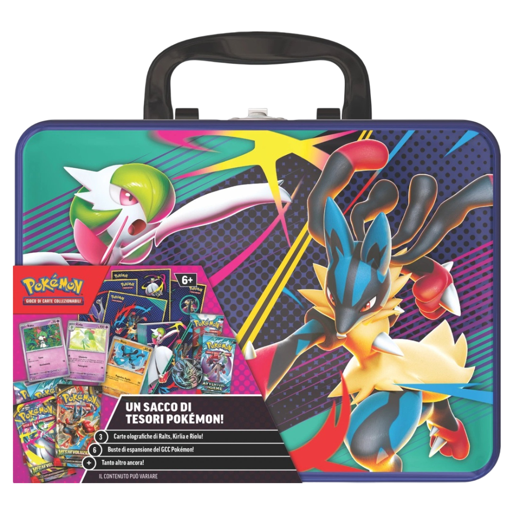 Valigetta da Collezione 2025 Mega Gardevoir e Mega Lucario (ITA)