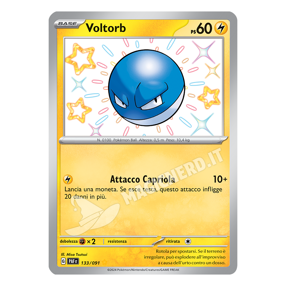 133/091 Voltorb Shiny