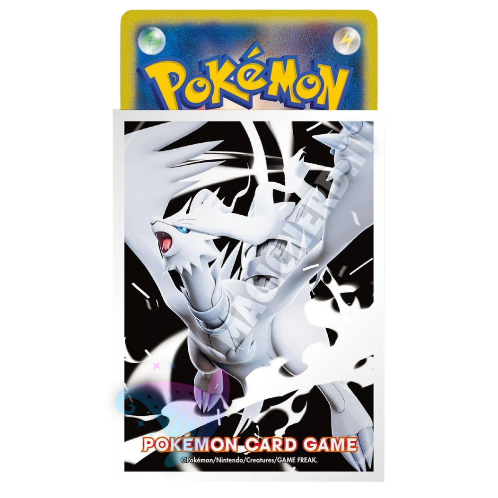 Pokemon – Bustine Protettive Standard Pokemon Center White Flare - Reshiram (64 Bustine)