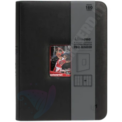 9-Pocket Zippered Window Premium PRO-Binder Ultra PRO