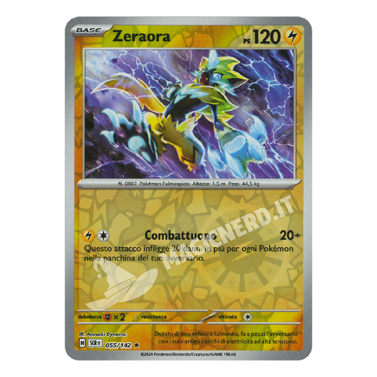 Zeraora Rara Reverse SCR 055 (ITA)